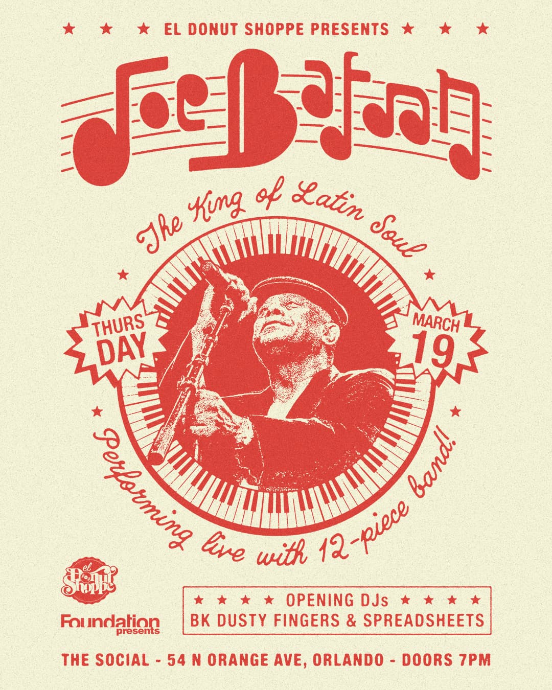 Joe Bataan at The Social