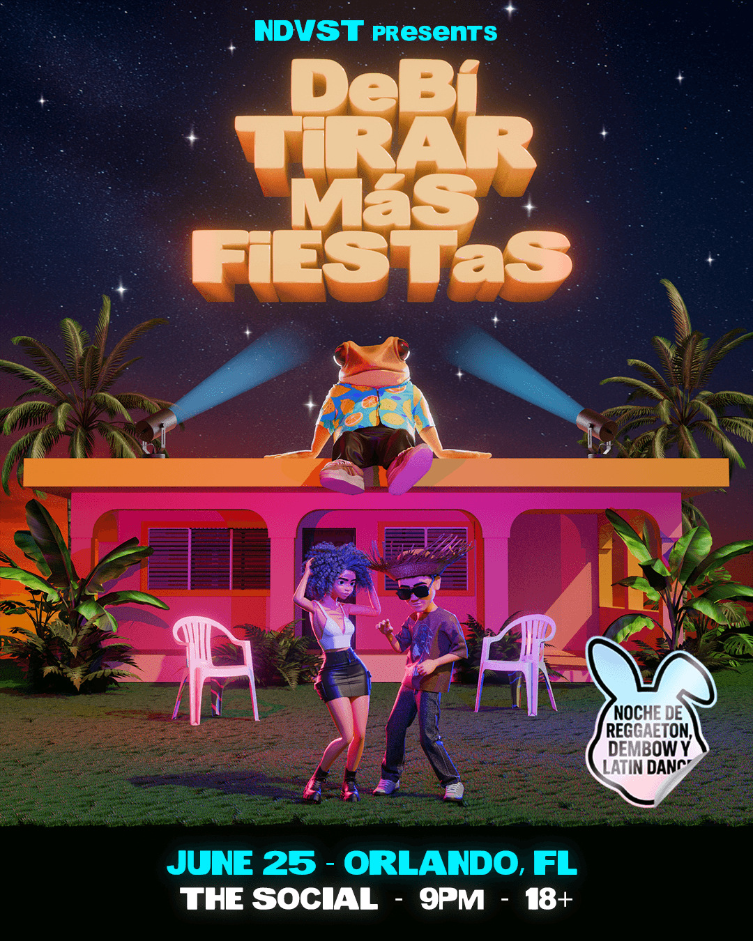 DEBÍ TIRAR MÁS FIESTAS at The Social