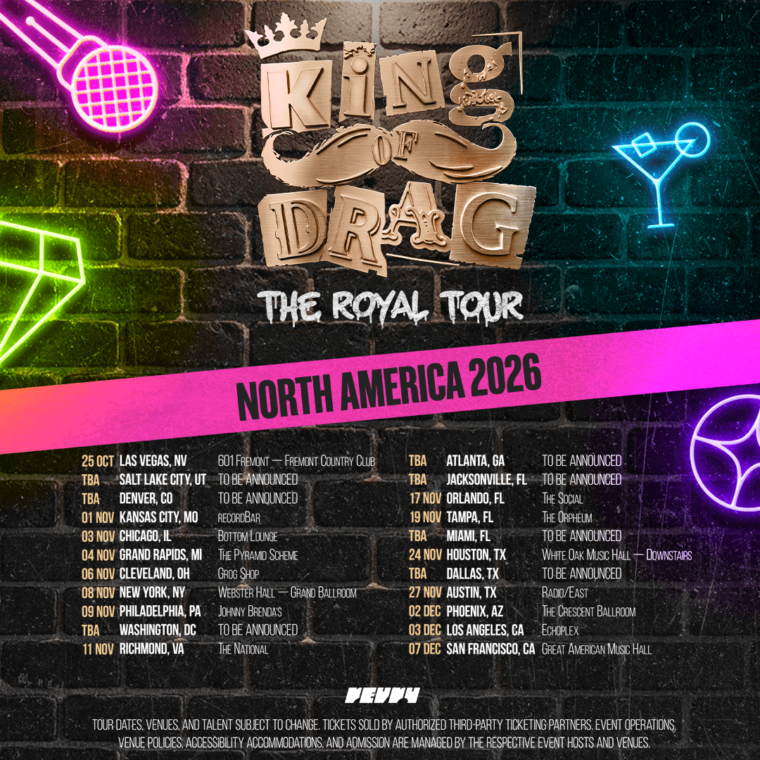 REVRY PRESENTS: King of Drag: The Royal Tour at The Social